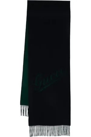 Gucci Jacquard-Schal mit Logo