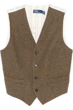 Ralph Lauren Weste mit Prince of Wales-Karo