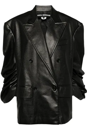 JUNYA WATANABE Doppelreihige Power-Shoulder-Jacke