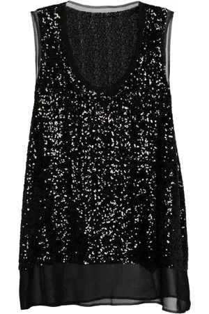 Comme des Garçons Tanktop mit Pailletten