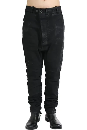 11 BY BORIS BIDJAN SABERI Cotton loose-fit trousers