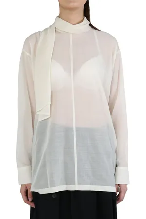 Issey Miyake Sheer blouse