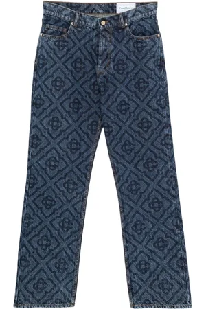 Casablanca Laser Monogram Jeans