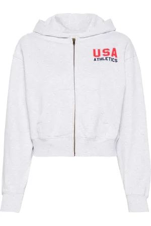 Sporty & Rich Kapuzenjacke mit Reißverschluss