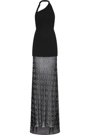 Rebecca Vallance Ellasandra Neckholder-Abendkleid