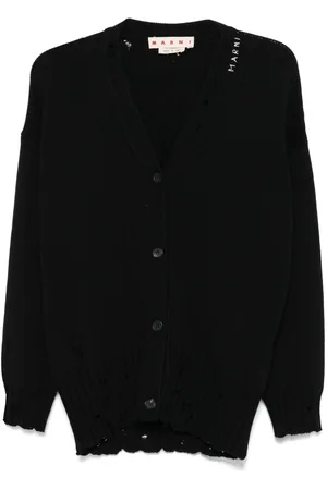 Marni Cardigan in Distressed-Optik
