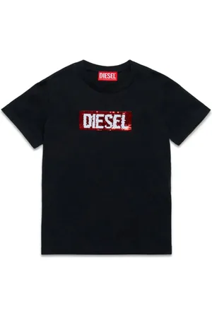 Diesel T-Shirt mit Pailletten