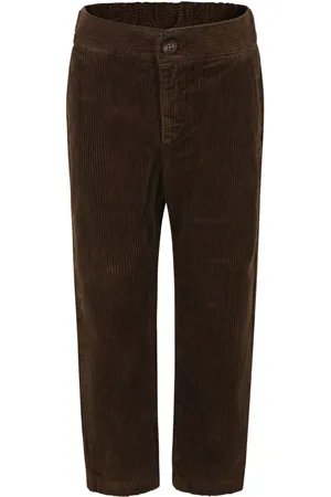 Golden Goose Gerade Hose mit Logo-Stickerei