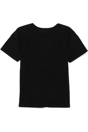 Issey Miyake Plissiertes T-Shirt