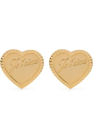 WOUTERS & HENDRIX Heart-shaped stud earrings