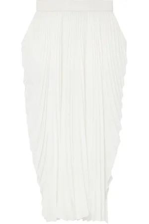 Stella McCartney Halbhoher Maxirock mit Falten