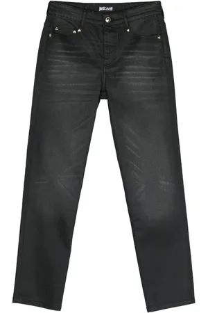 Roberto Cavalli Beschichtete Skinny-Jeans