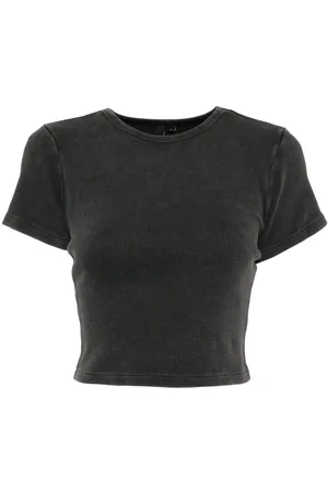 Entire Studios T-Shirt mit Mikro-Waffelmuster
