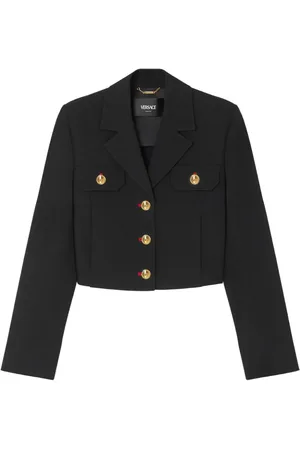 VERSACE Uniform Cropped-Jacke