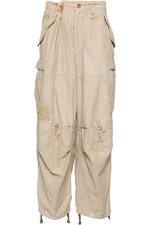 Kolor Cargohose mit Ziernähten