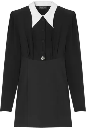 VERSACE Minikleid mit Perlendetail