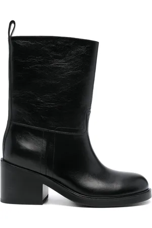 Bally Stiefel aus Leder 65mm
