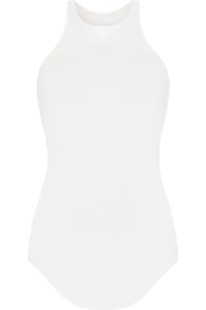 Rick Owens Fein geripptes Tanktop