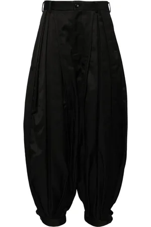 Comme des Garçons Hose mit Knopfverschlussriemen