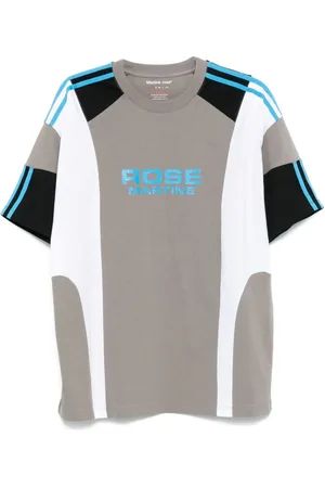 MARTINE ROSE T-Shirt mit Einsätzen
