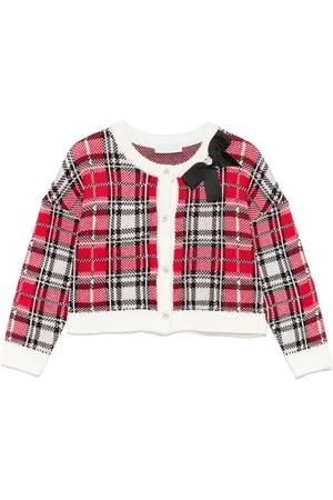 MONNALISA Karierter Cardigan