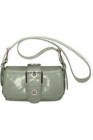 By Far Eloise Schultertasche mit Knitteroptik