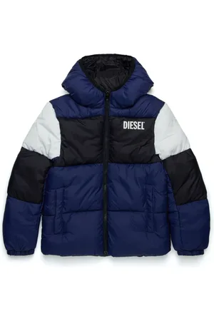 Diesel Kapuzenjacke mit Logo-Print