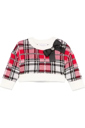 MONNALISA Pullover mit Schottenkaro