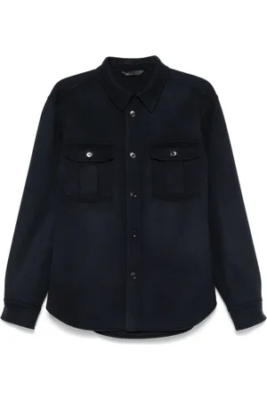 BRIONI Hemdjacke aus Filz
