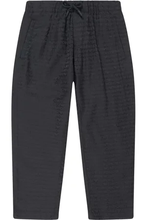 Emporio Armani Hose mit Logo-Muster
