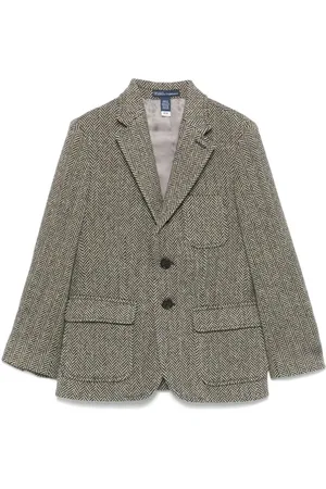 Ralph Lauren Sakko mit Fischgrätenmuster