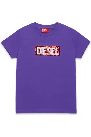 Diesel T-Shirt mit Pailletten