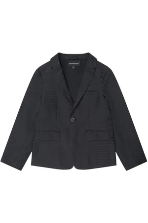 Emporio Armani Sakko mit Logo-Prägung