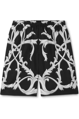 VERSACE Acanthus Leaves Seidenshorts