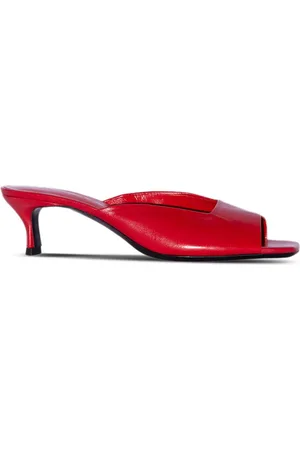 By Far Wendy Mules mit Knitteroptik 50mm