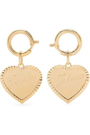WOUTERS & HENDRIX Heart-pendant earrings