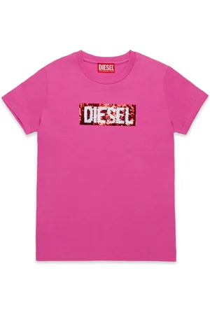 Diesel T-Shirt mit Pailletten
