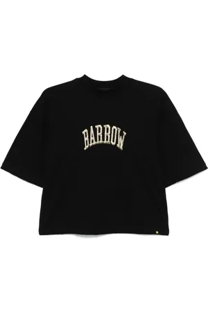 BARROW T-Shirt mit Logo-Stickerei
