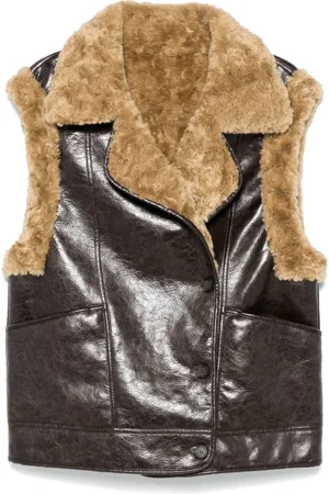 Urban Code Weste aus Faux-Leder