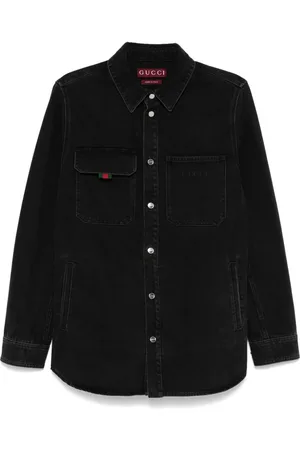 Gucci Hemdjacke aus Denim
