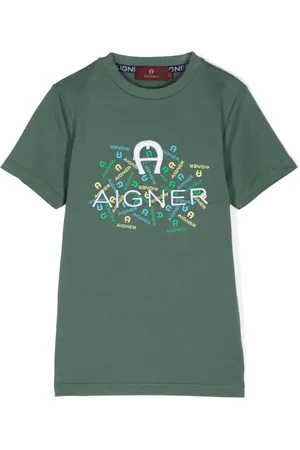 Aigner T-Shirt mit Logo-Stickerei