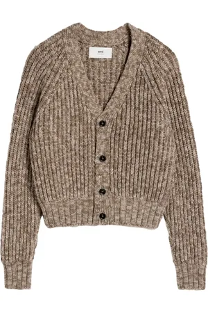 Ami Gerippter Cardigan