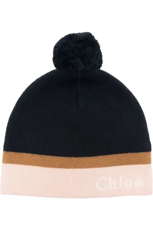 Chloé Beanie mit Intarsien-Logo