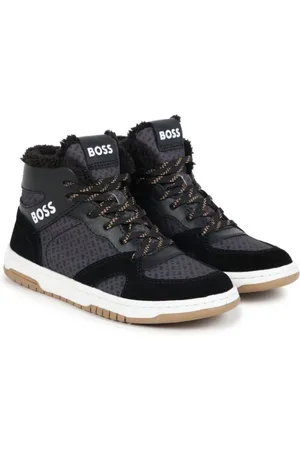 HUGO BOSS High-Top-Sneakers mit Logo-Print