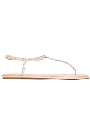 RENE CAOVILLA Diana Sandalen mit Kristallen