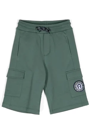 Aigner Cargo-Shorts mit Logo-Print