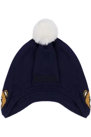 Moschino Bommelmütze mit Teddy
