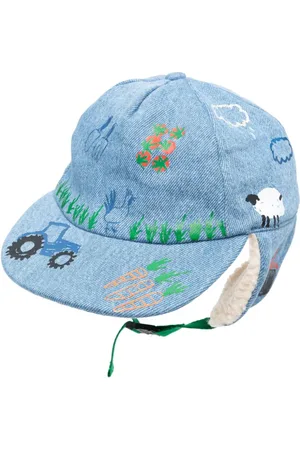 Stella McCartney Hut mit Farm-Print