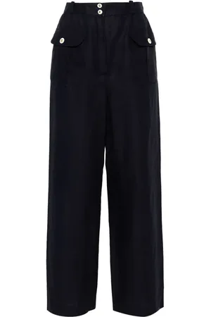 CHANEL 1990s Hose mit geradem Bein