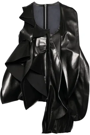 Comme des Garçons Top mit Falten